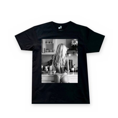 Kitchen Behavior Designer Black Men's T-Shirt