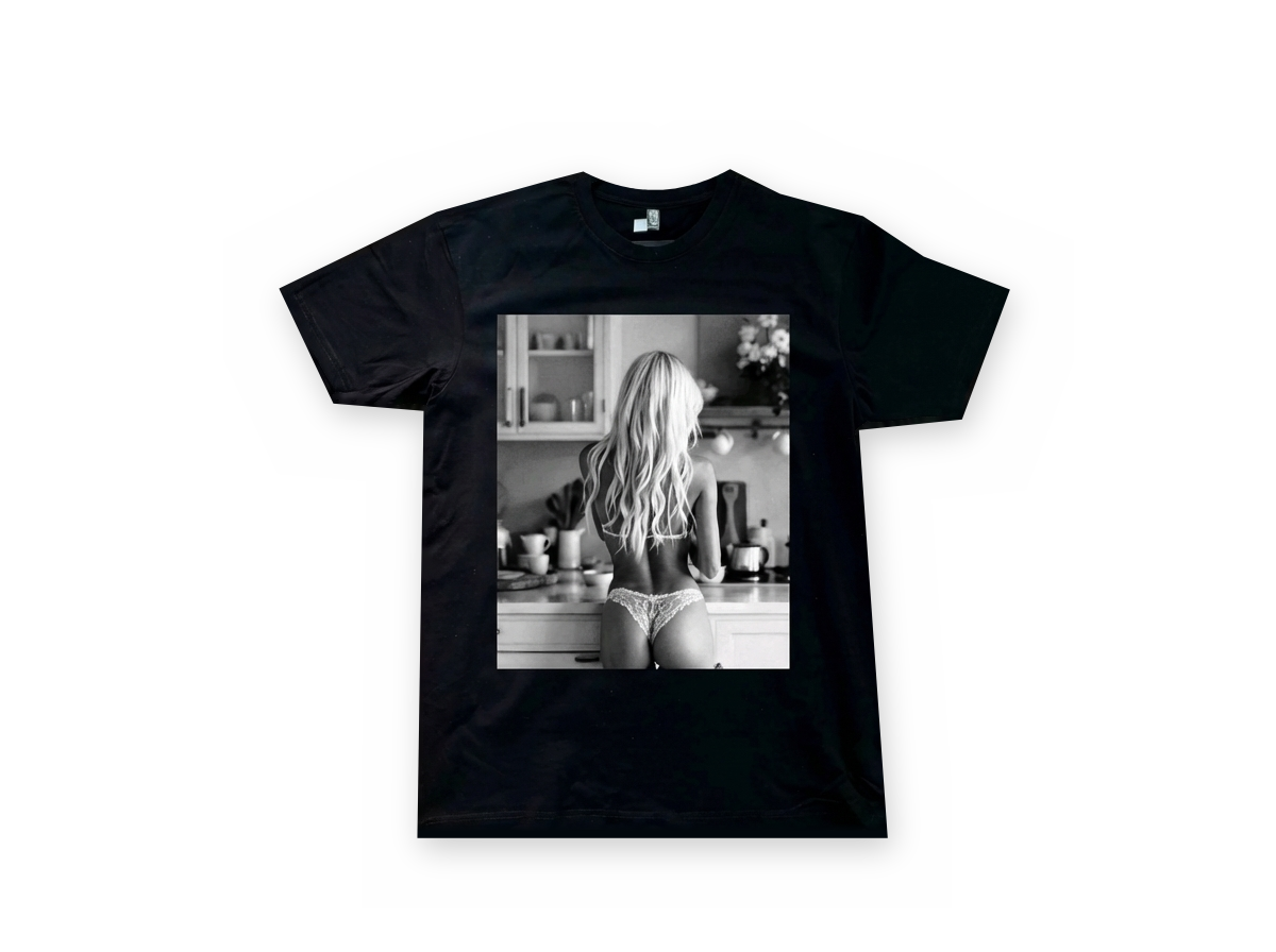 Kitchen Behavior Designer Black Men's T-Shirt