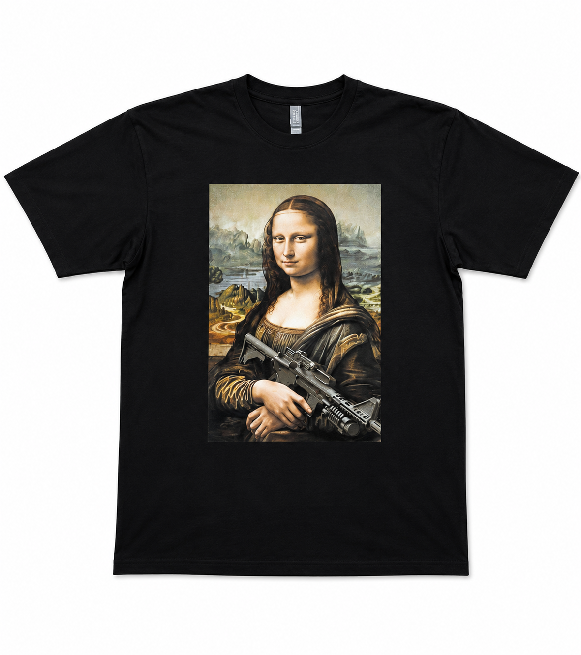 Artist Assault Designer Black Men's T-Shirt