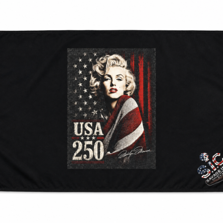 USA 250 SIC Black 3x5 Flag